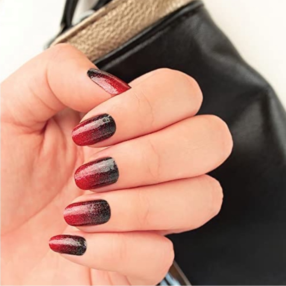 *Retired* Color Street: Bloody Gorgeous | Halloween Goth Red Black Glitter